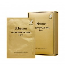 Тканевая маска с золотом и пептидами JM Solution Donation Facial Mask Save